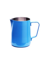 Load image into Gallery viewer, Blue Milk pitcher 590 ml TEFLON | إبريق تسخين حليب 590 مل تفلون ازرق