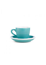 Load image into Gallery viewer, Egg 80ml Espresso Cup &amp; Saucer | Teal