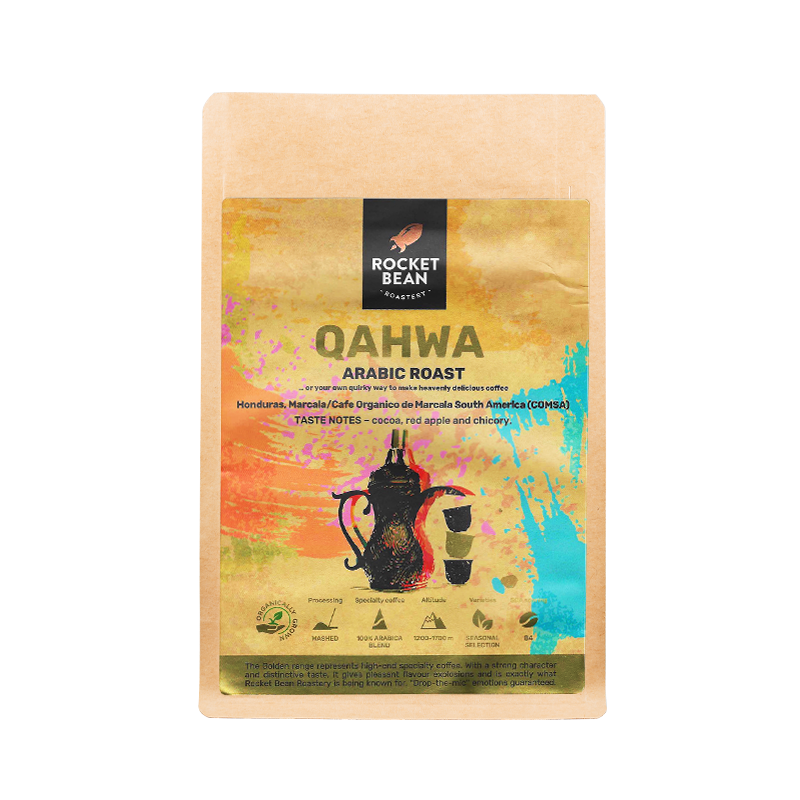 QAHWA | Honduras | ARABIC Roast | Marcala Ceiba | Organic | قهوة | هندوراس | حمصة عربية | ماركالا سيبا | عضوي