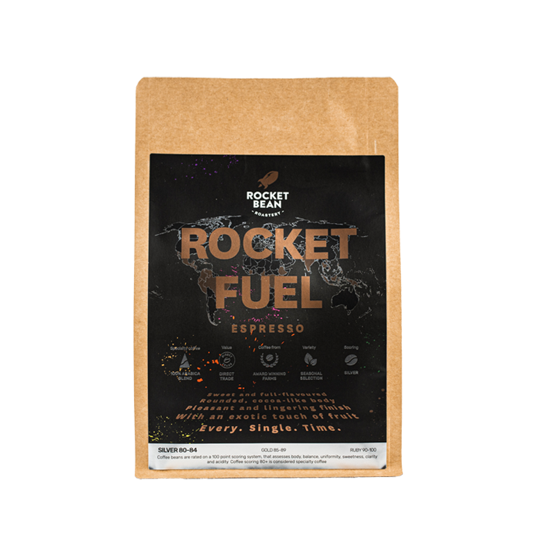 ROCKET FUEL | Specialty Coffee House Blend of Rocket Bean Roastery | Espresso  | روكيت فيول | إسبريسو